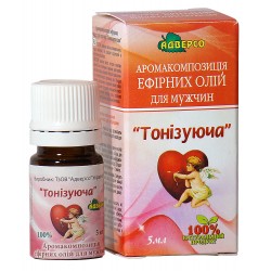 Аромакомпозиція ефірних олій для мужчин «Тонізуюча»